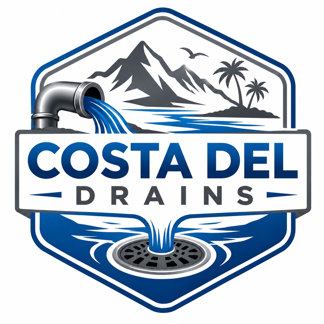 Costa del Drains logo